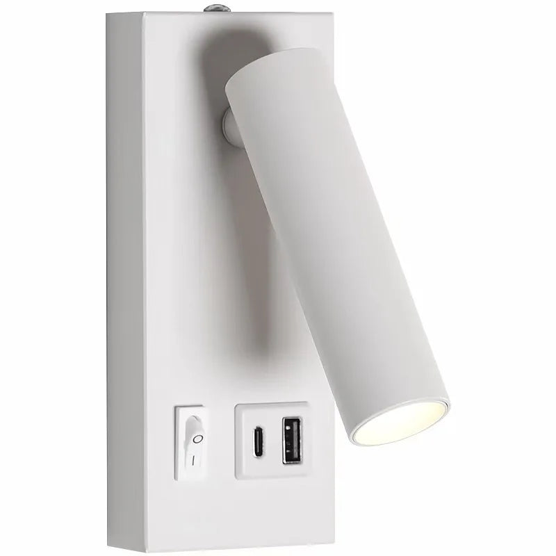 Rotating Type C Reading Wall Light
