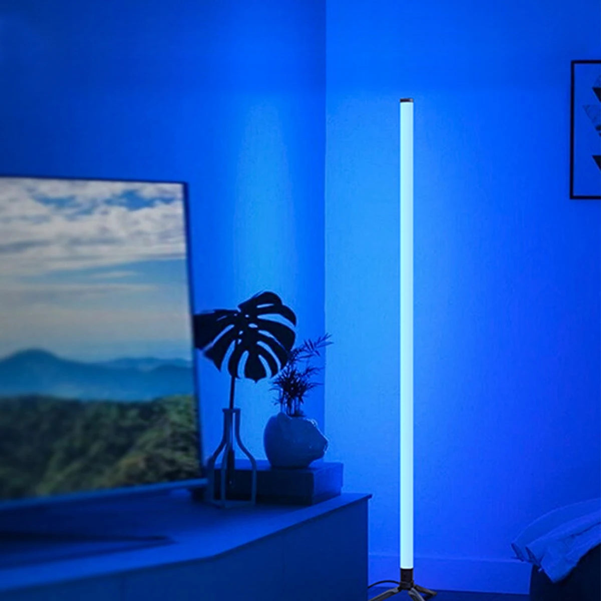 RGB Smart Plastic Floor Lamp