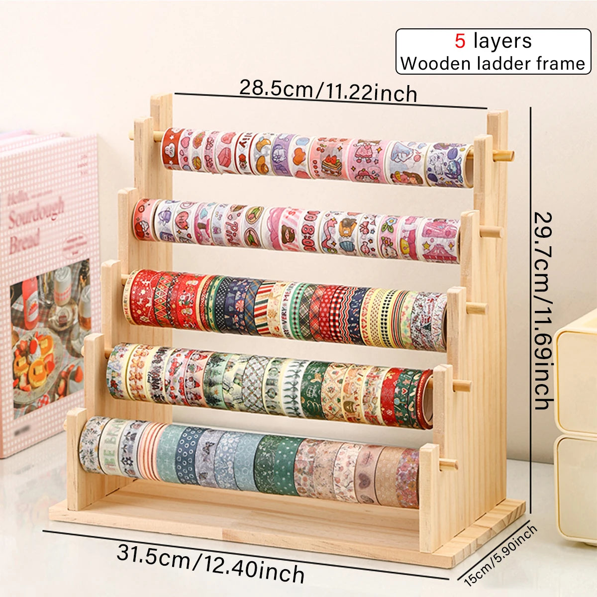 Washi Tape Storage Rack