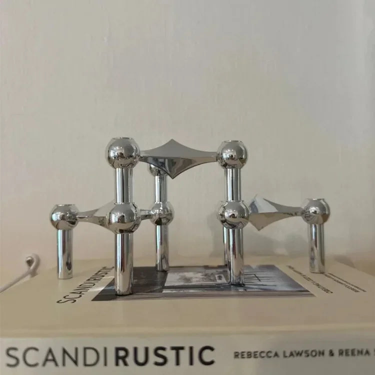 Stainless Steel Modular Candle Holder