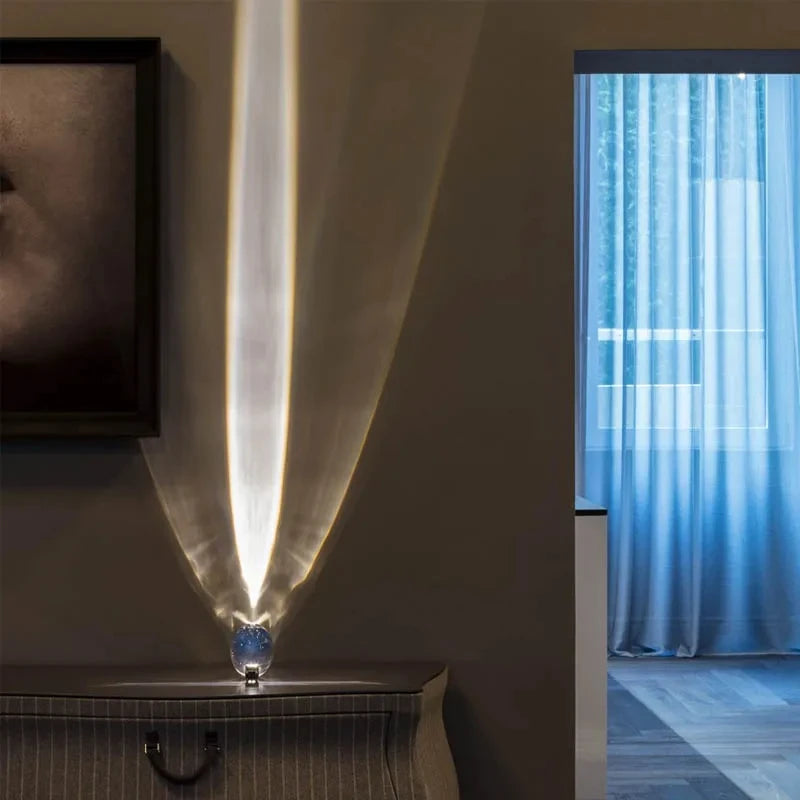 Crystal Sunset Projection Table Lamp