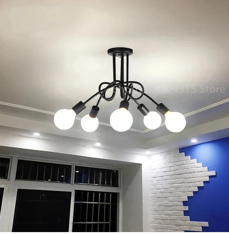 E27 Ceiling Chandelier for Dining Rooms