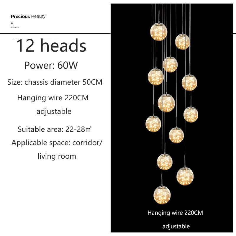 12-Light size and drop diagram