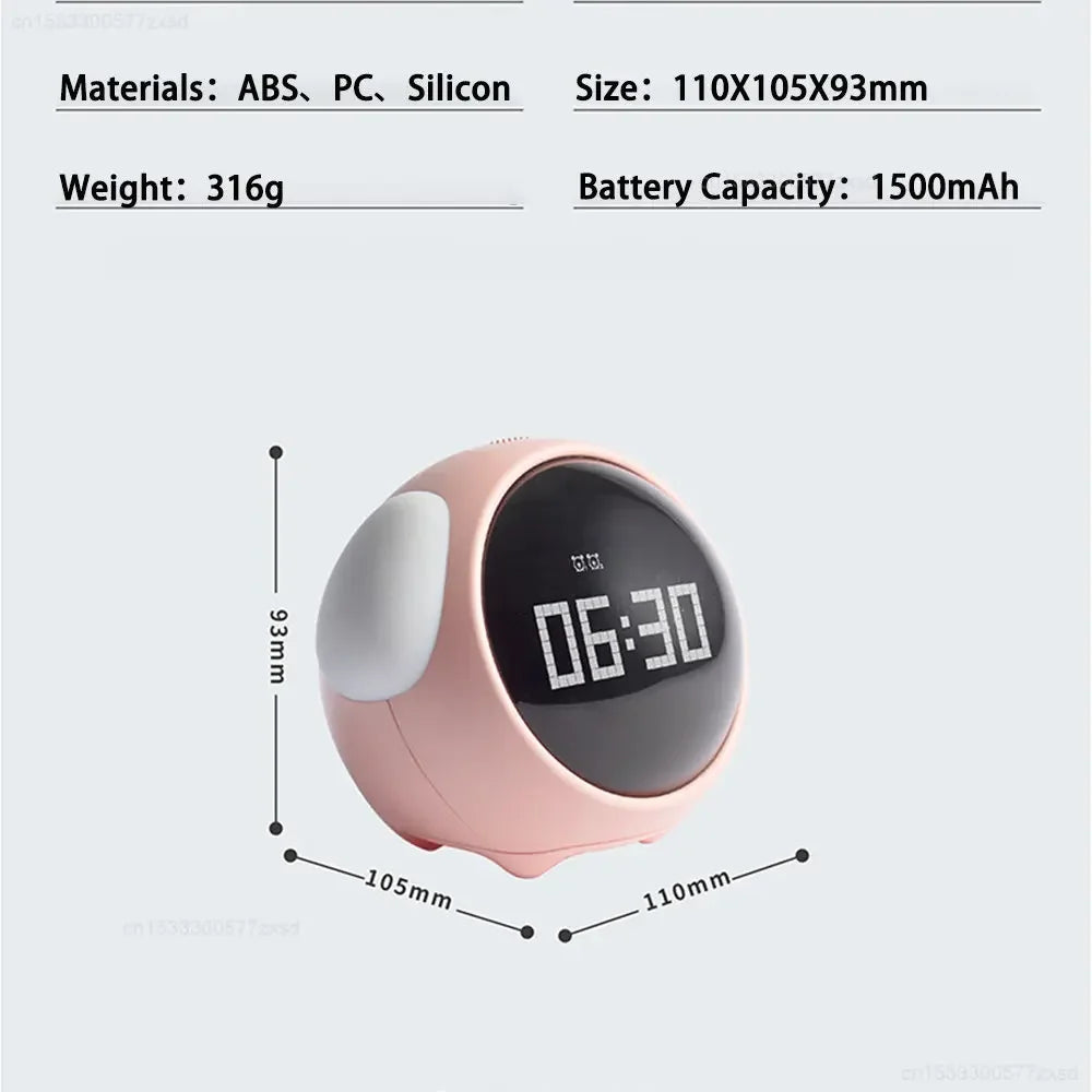 Expression Alarm Clock Lamp