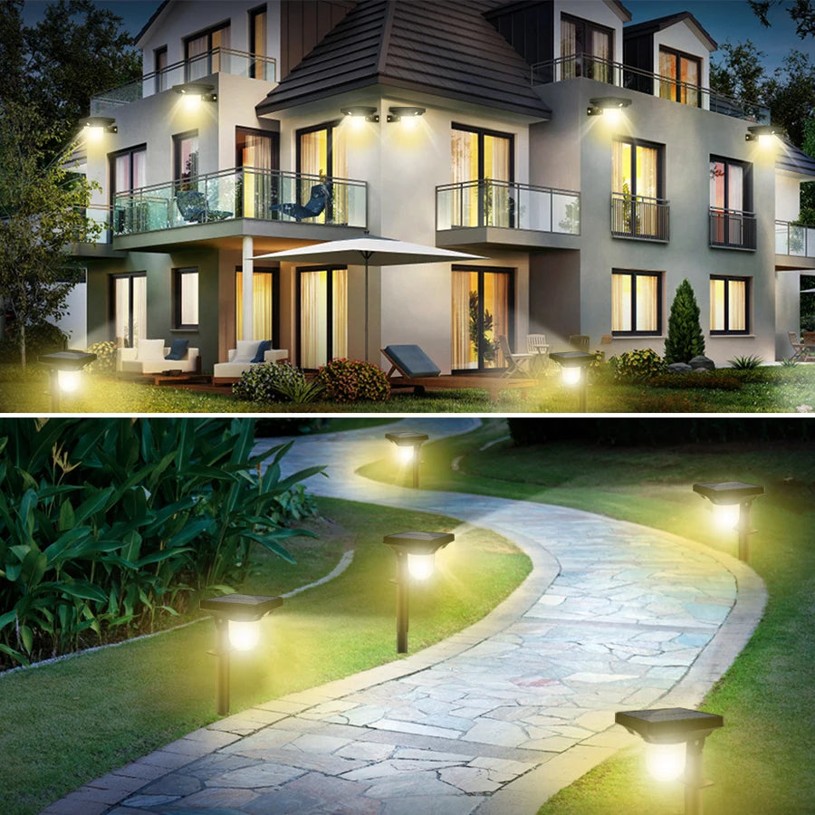Solar Motion Sensor Pathway Lights