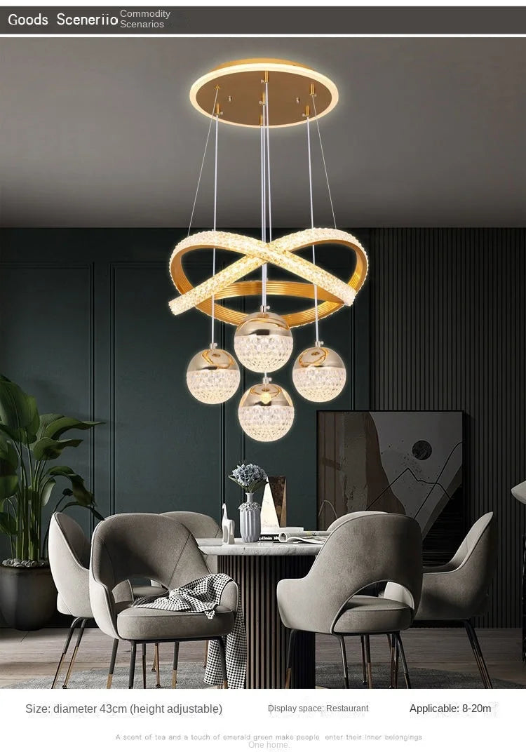 Modern Dining Room LED Chandelier