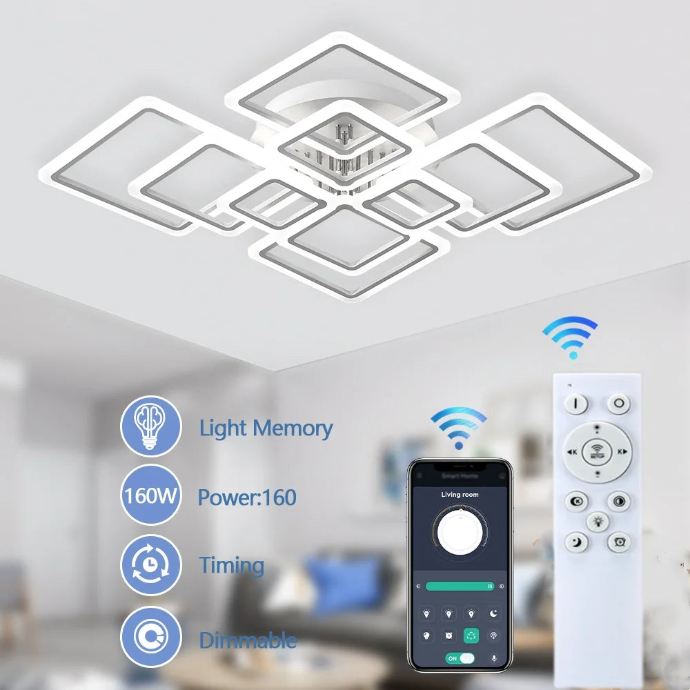 Nordic Multi Head LED Ceiling Light