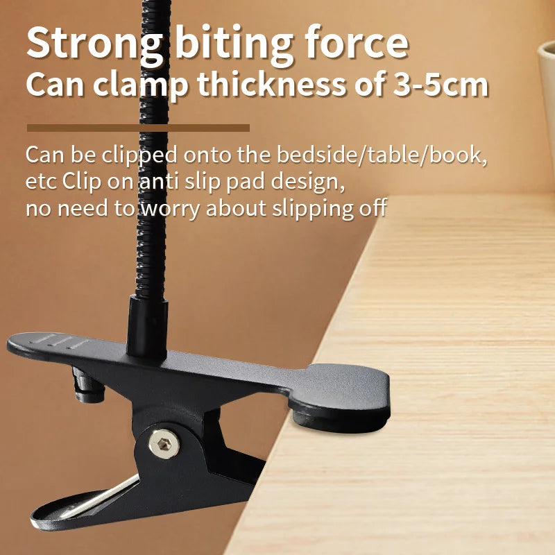 Mini Clip Reading Desk Lamp