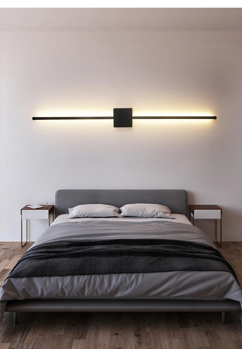 Minimalist Long Strip LED Wall Light