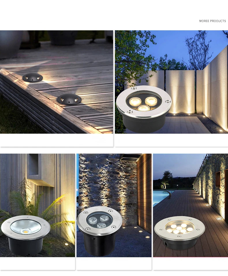 Slim Profile Inground Garden Light