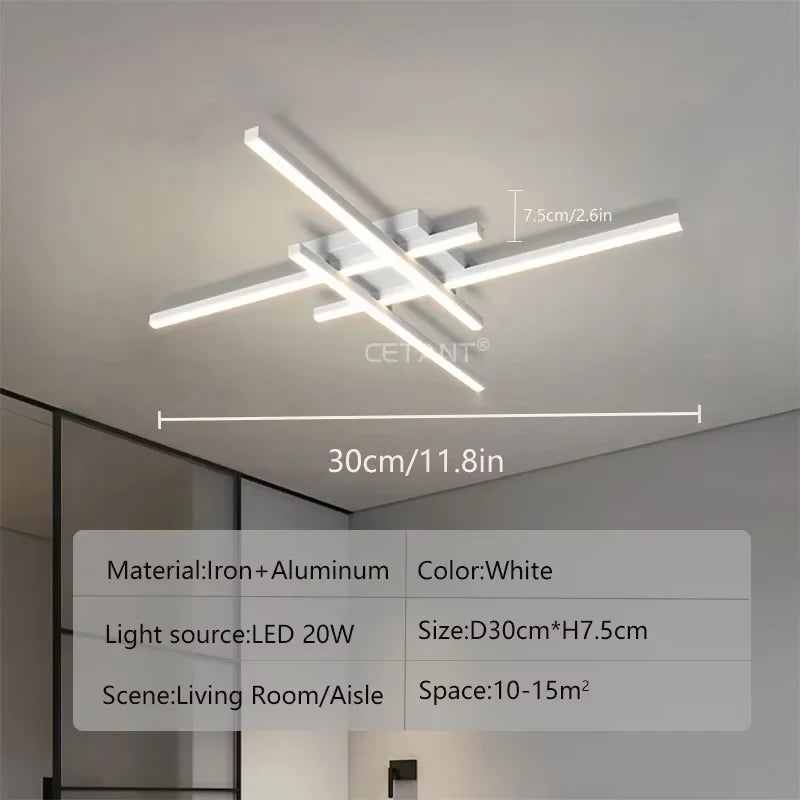 Minimalist Long Line Ceiling Light