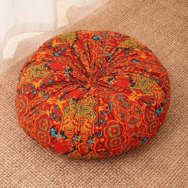 Bay Window Tatami Mats Futon Pumpkin Mats Multi-colored Cushions Thickened Lazy Butt Mats Chair Cushion  Floor Cushion Futon