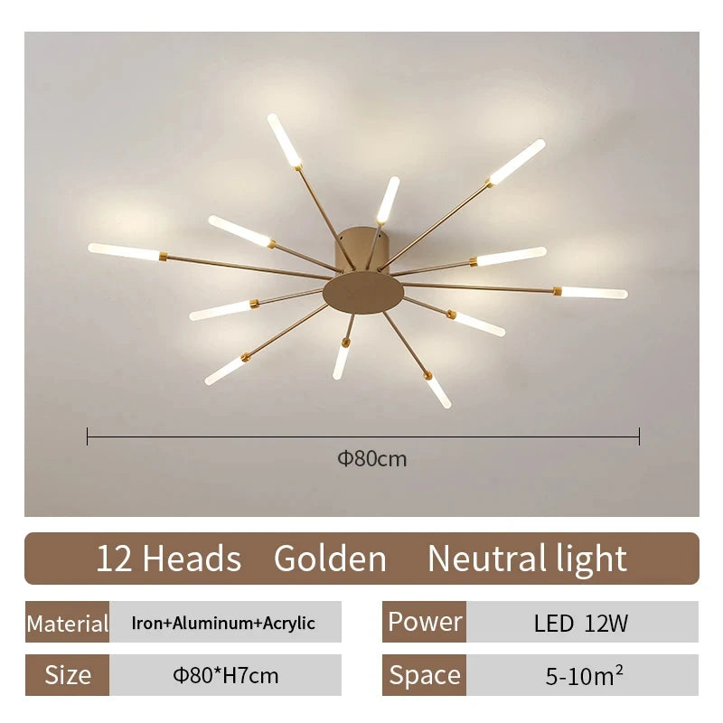 Nordic Modern LED Ceiling Lamp