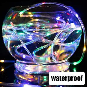 Solar Tube Rope Lights Outdoor