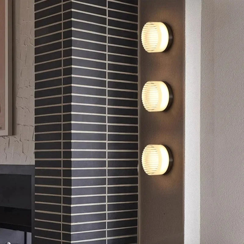 Round Acrylic LED Wall Sconce
