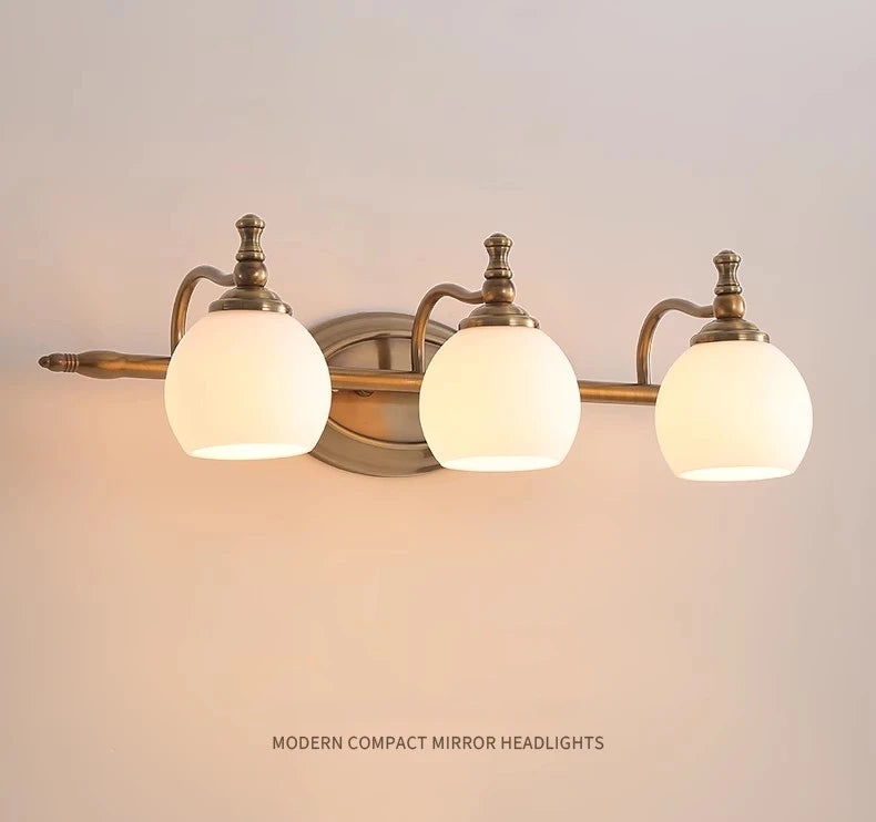 Vintage Bronze Vanity Wall Light
