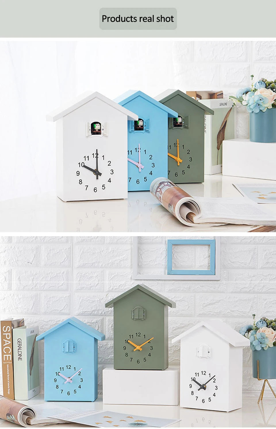Cuckoo Bird Quartz Wall Clock