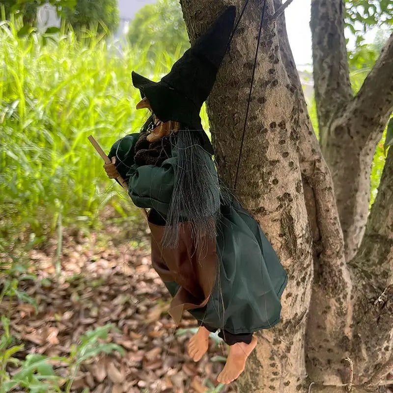 Animated Talking Witch with LED Eyes