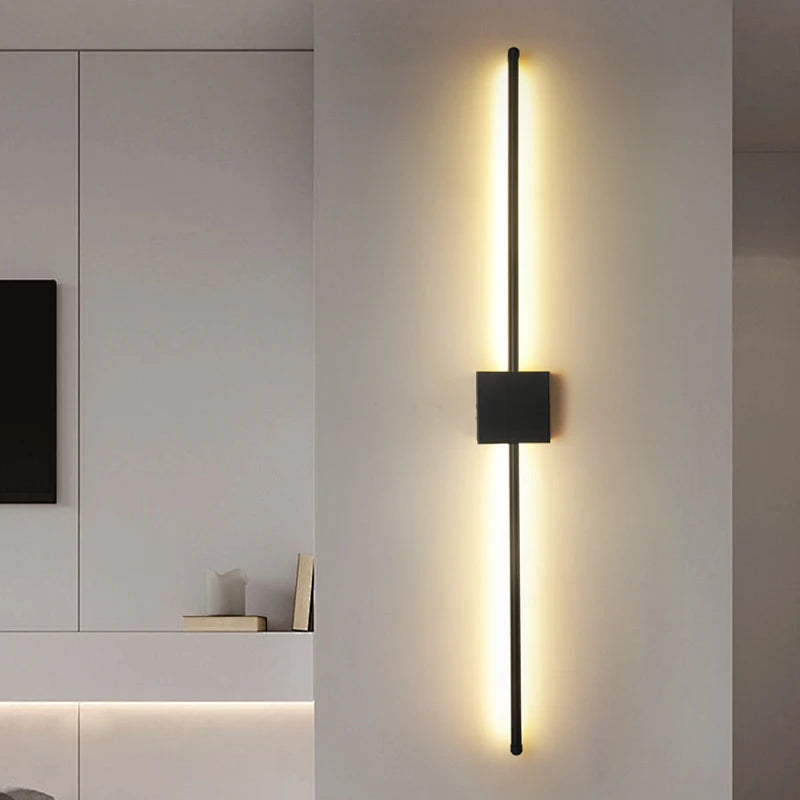 Minimalist Long Strip LED Wall Light