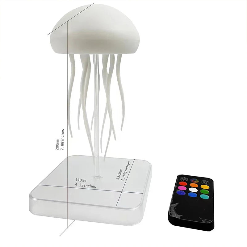 Color Changing LED Jellyfish Lamp