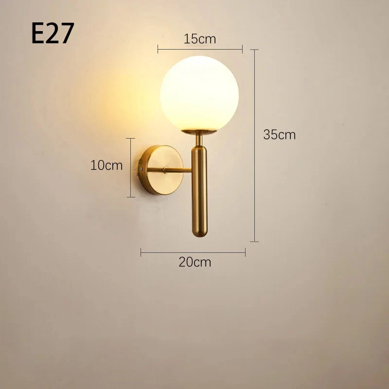 Modern Indoor Wall Light Lamp Suitable For Bedroom Bedside Living Room Home Decor Light Fixture Sconce Living Room Decooration