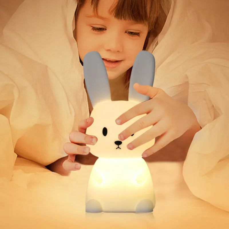 Silicone Rabbit Night Light