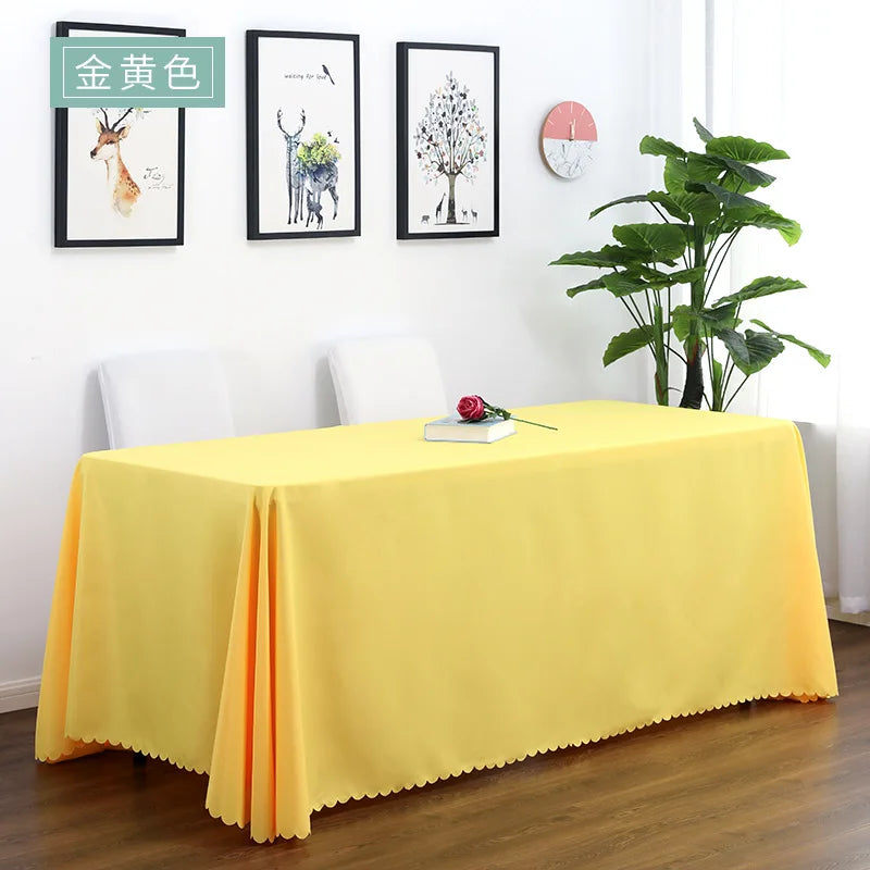 Banquet Table Cover Wedding Cloth Wonderful Colourful Square Rectangle