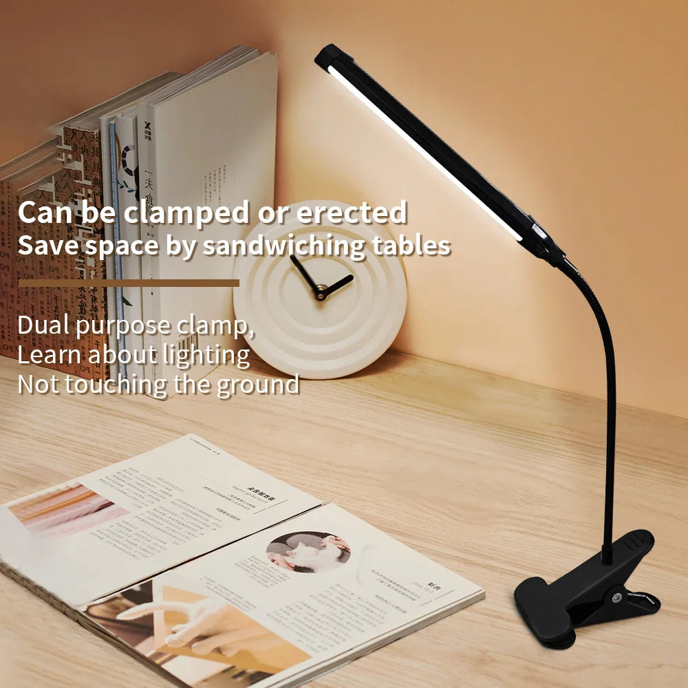 Mini Clip Reading Desk Lamp