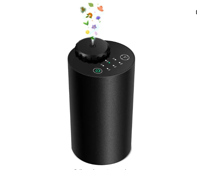 Waterless Essential Oil Diffuser Battery Operated Cordless Aromatherapy