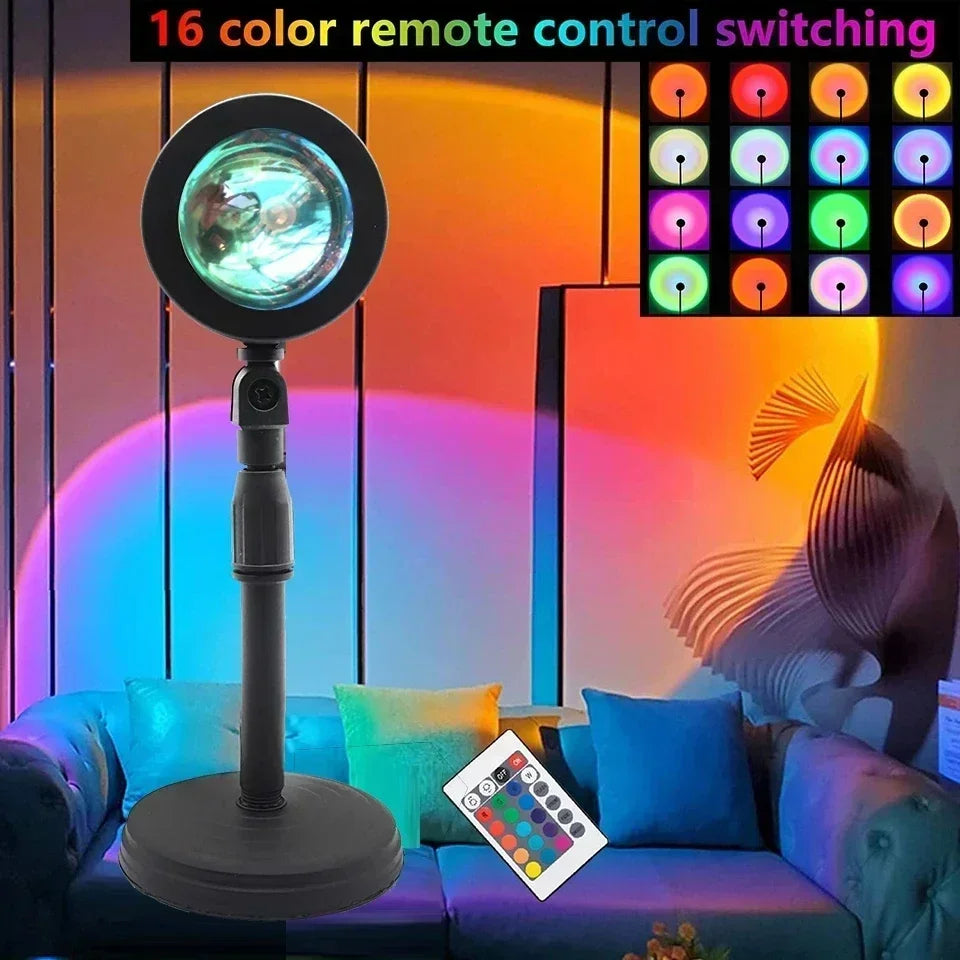 LED Sunset USB Party Projector