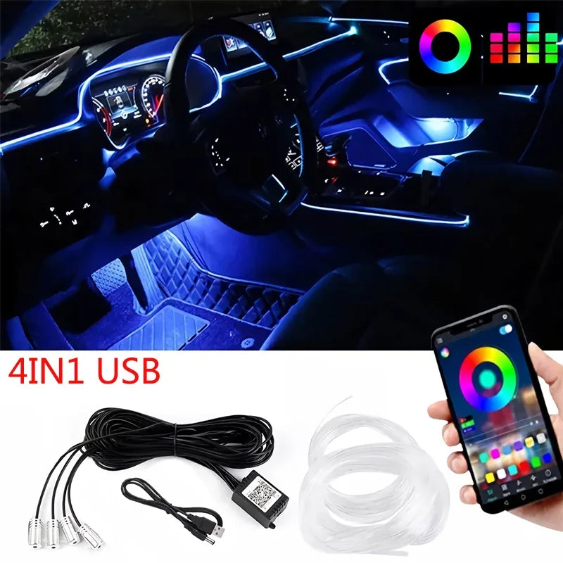 EL Wire Neon Strip A