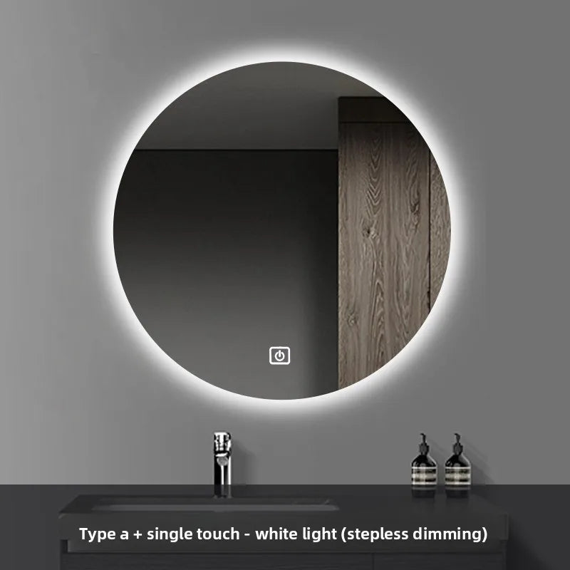 Smart Anti-Fog Round Vanity Mirror