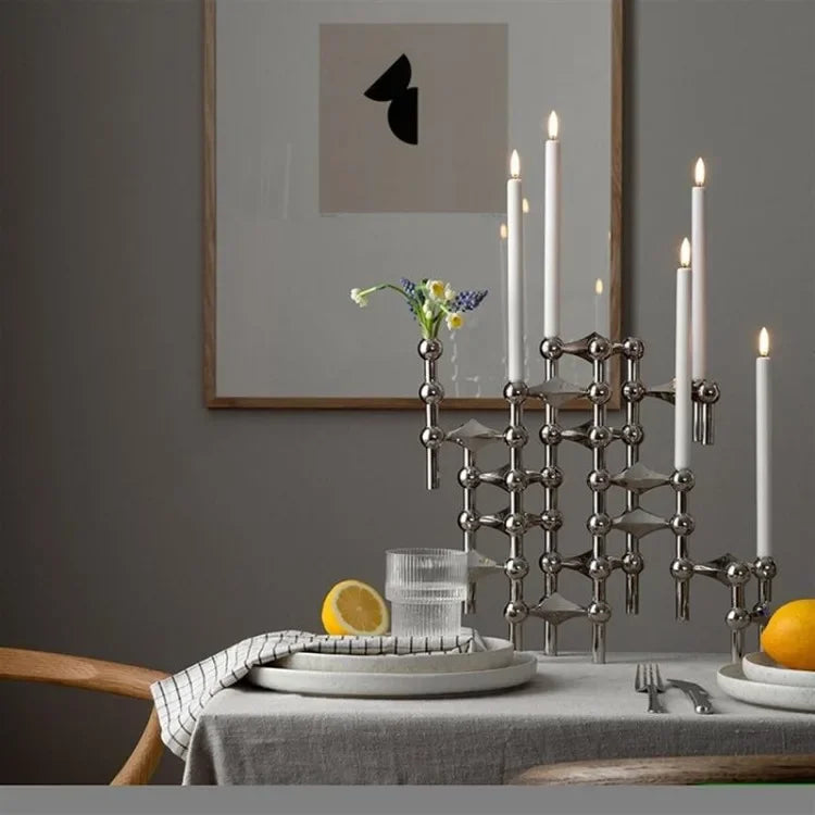 Modular Metal Candle Holder