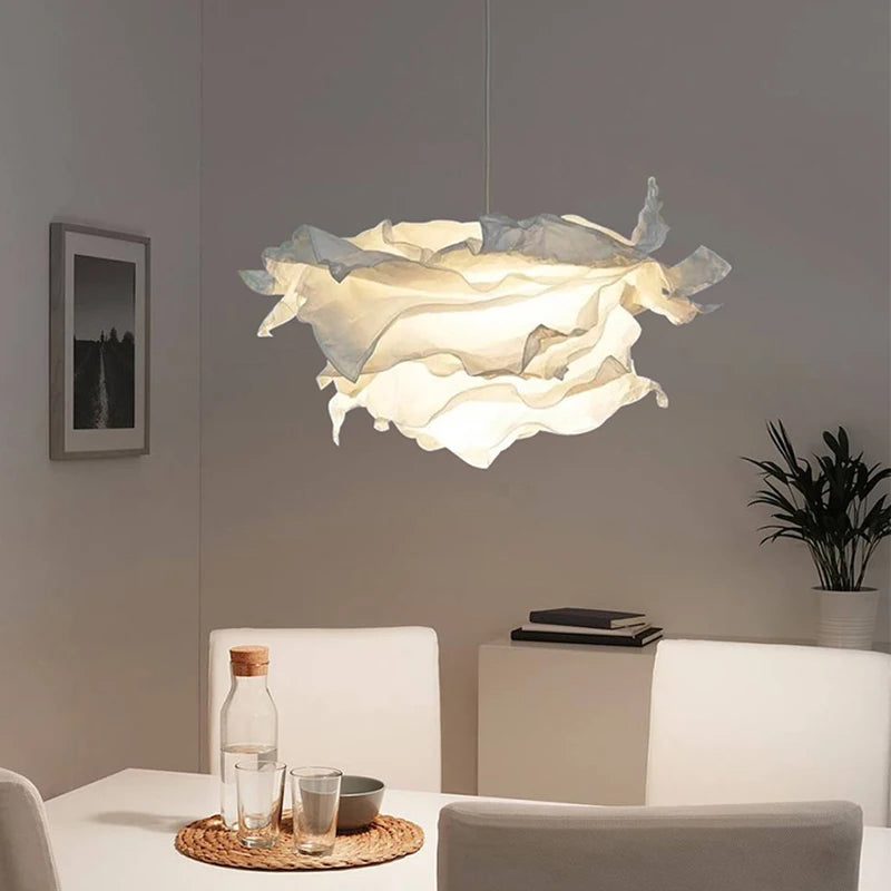 Minimalist Paper Pendant Chandelier