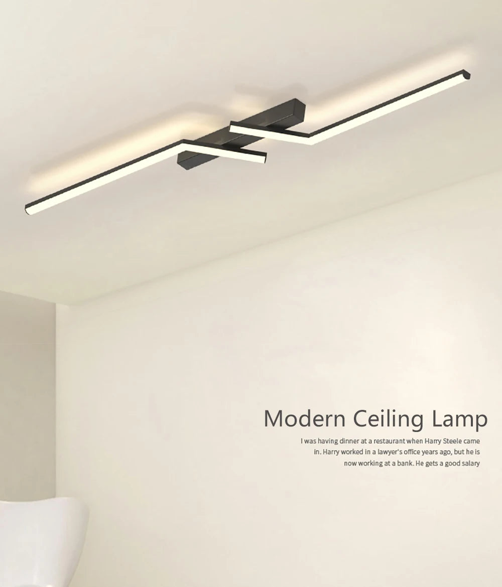 Modern Line LED Ceiling Light
