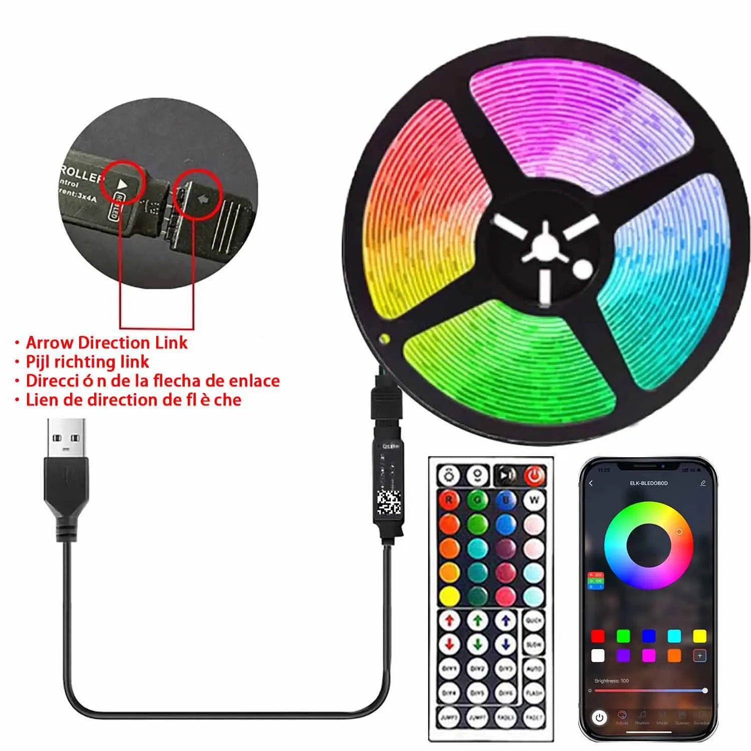 RGB 5050 LED Strip Light