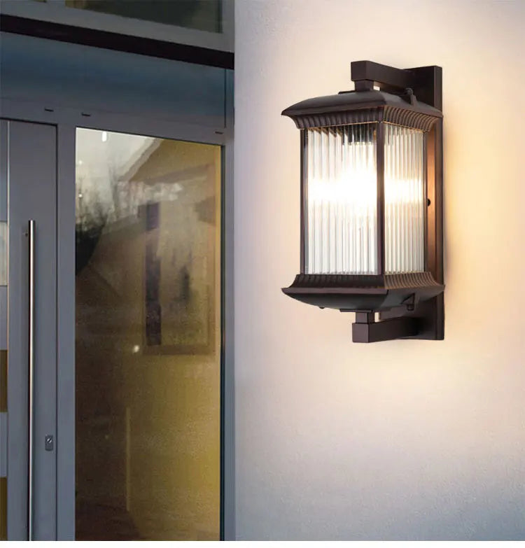 Metal Outdoor Wall Lantern
