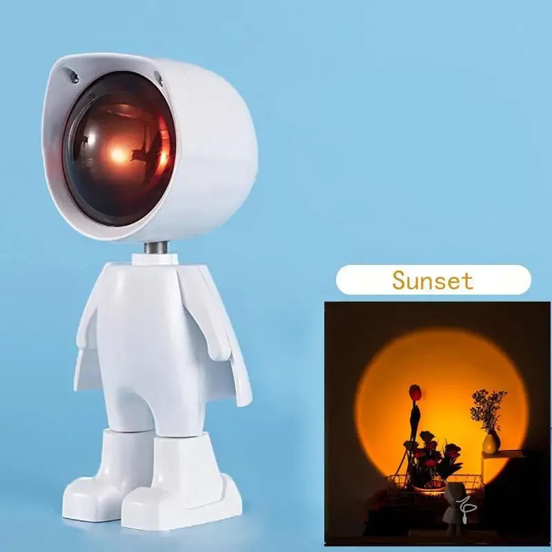Astronaut Sunset Projector Lamp