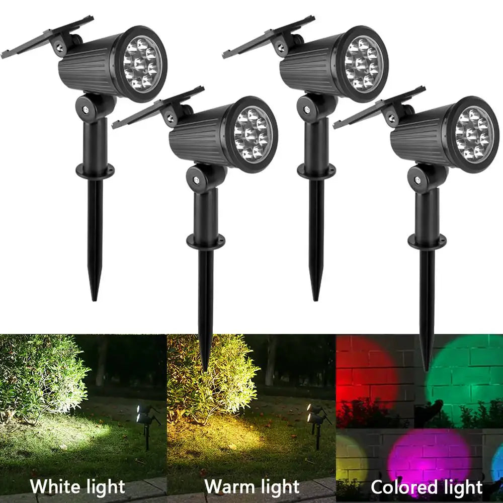 Solar Spotlights for Garden and Yard