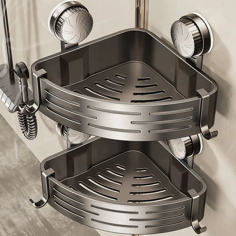 Suction Cup Corner Shower Basket