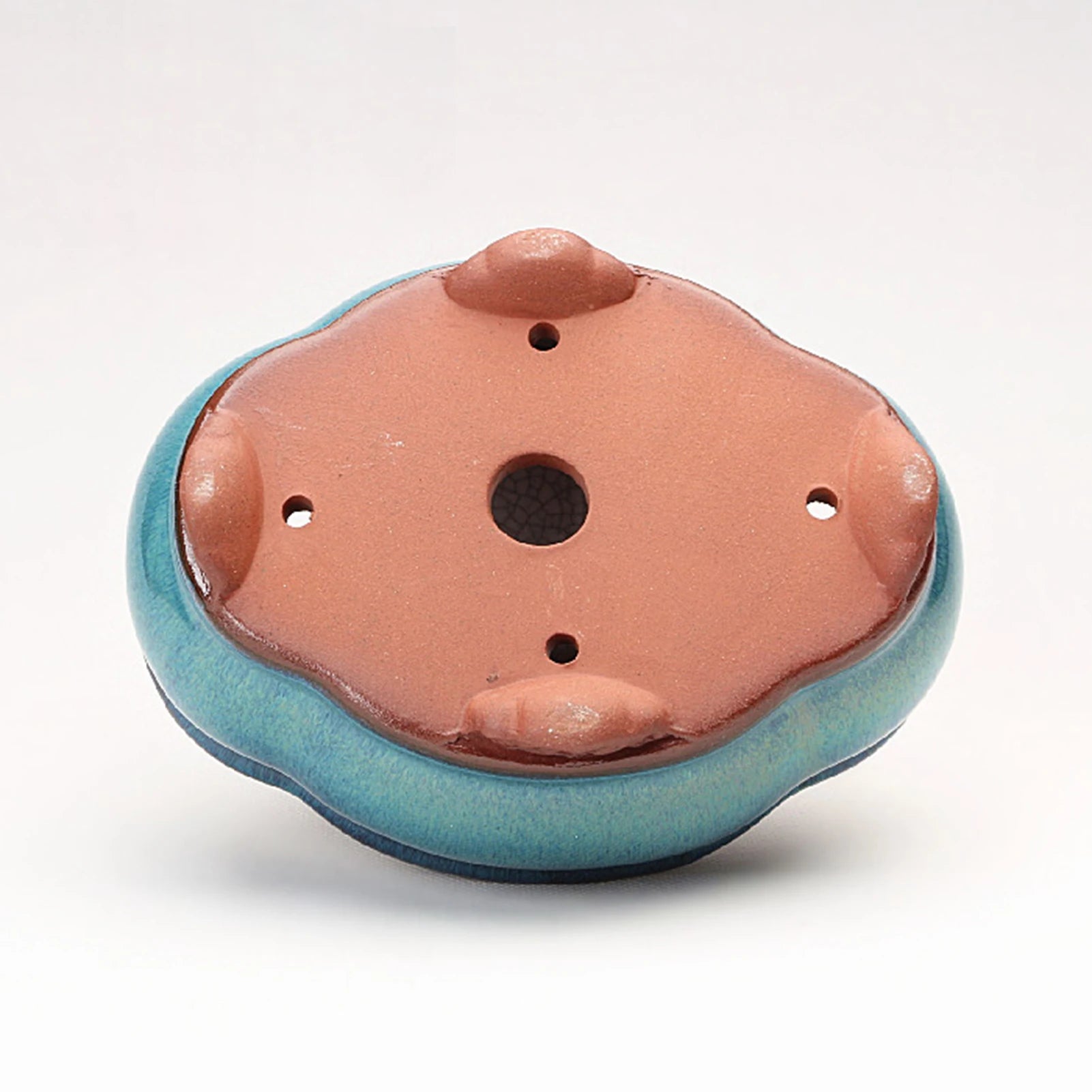 Ceramic Garden Planter Pots Elegant Breathable Rough Pottery Bonsai