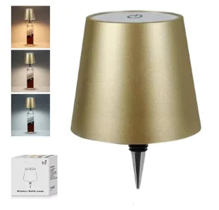 Rechargeable Wine Bottle Table Lamp