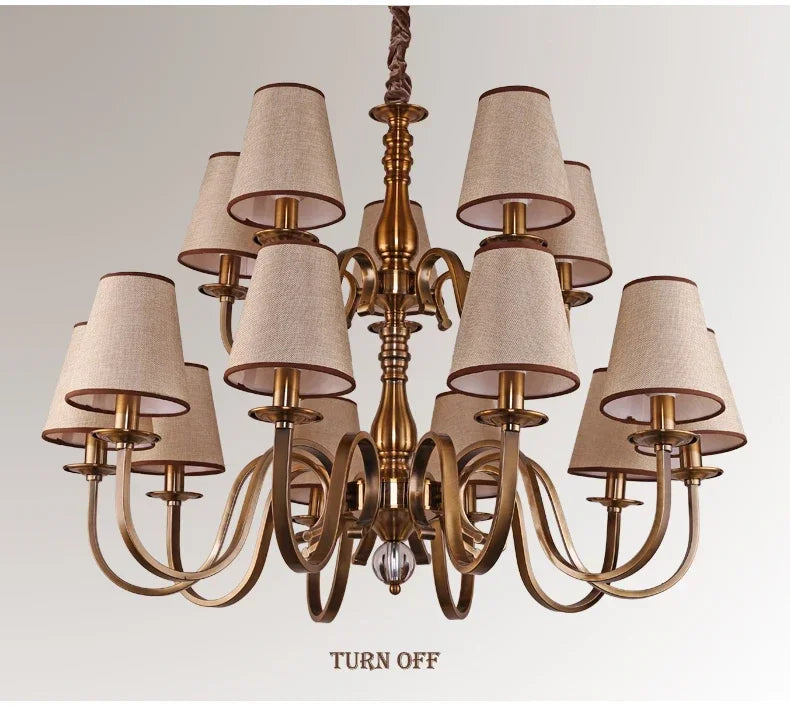 Classic Multi Arm LED Chandelier