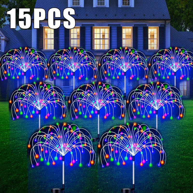 Solar Firework Fairy Garden Lights
