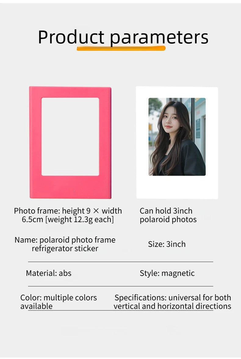 Magnetic Fridge Photo Frames 10 Pack