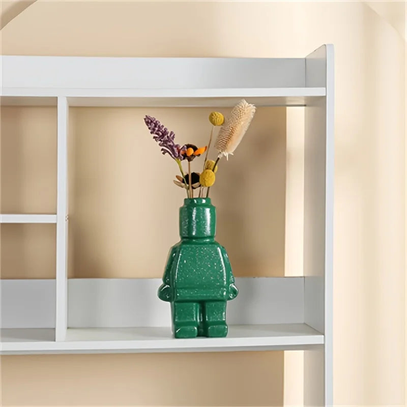 Nordic Ceramic Robot Vase