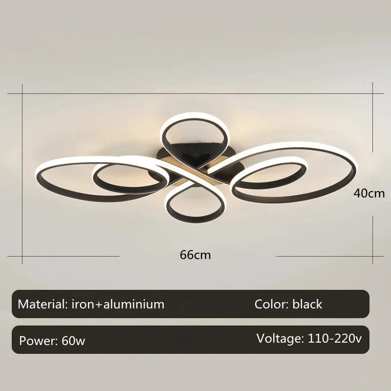 Low Profile Modern Ceiling Light