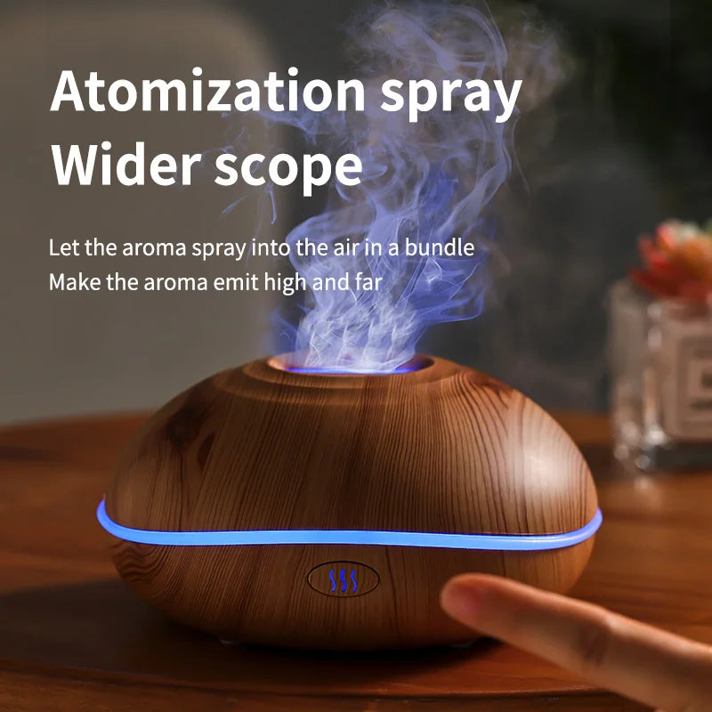 Aroma Humidifier flame Can Add Essential Oil Small AromaRelax Machine
