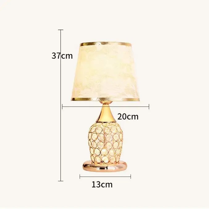Crystal Base Table Lamp