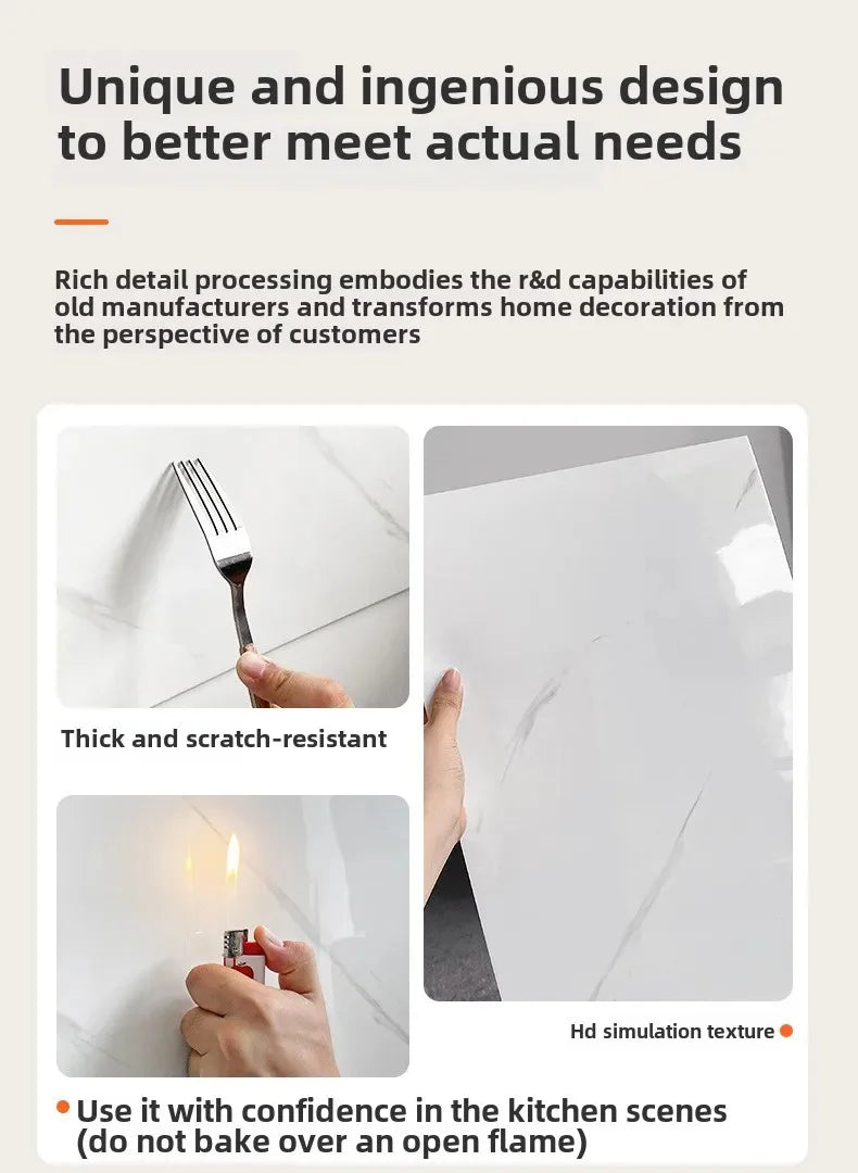 Marble Self Adhesive Wall Tiles